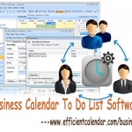 Highlight Yourself from Work Group with Business Calendar To Do List software