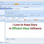 Everyone Needs One Free Electronic Diary&nbsp;Software