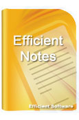 Notes Software, Notes Manager and Notes Organizer - Efficient Notes Free/Pro